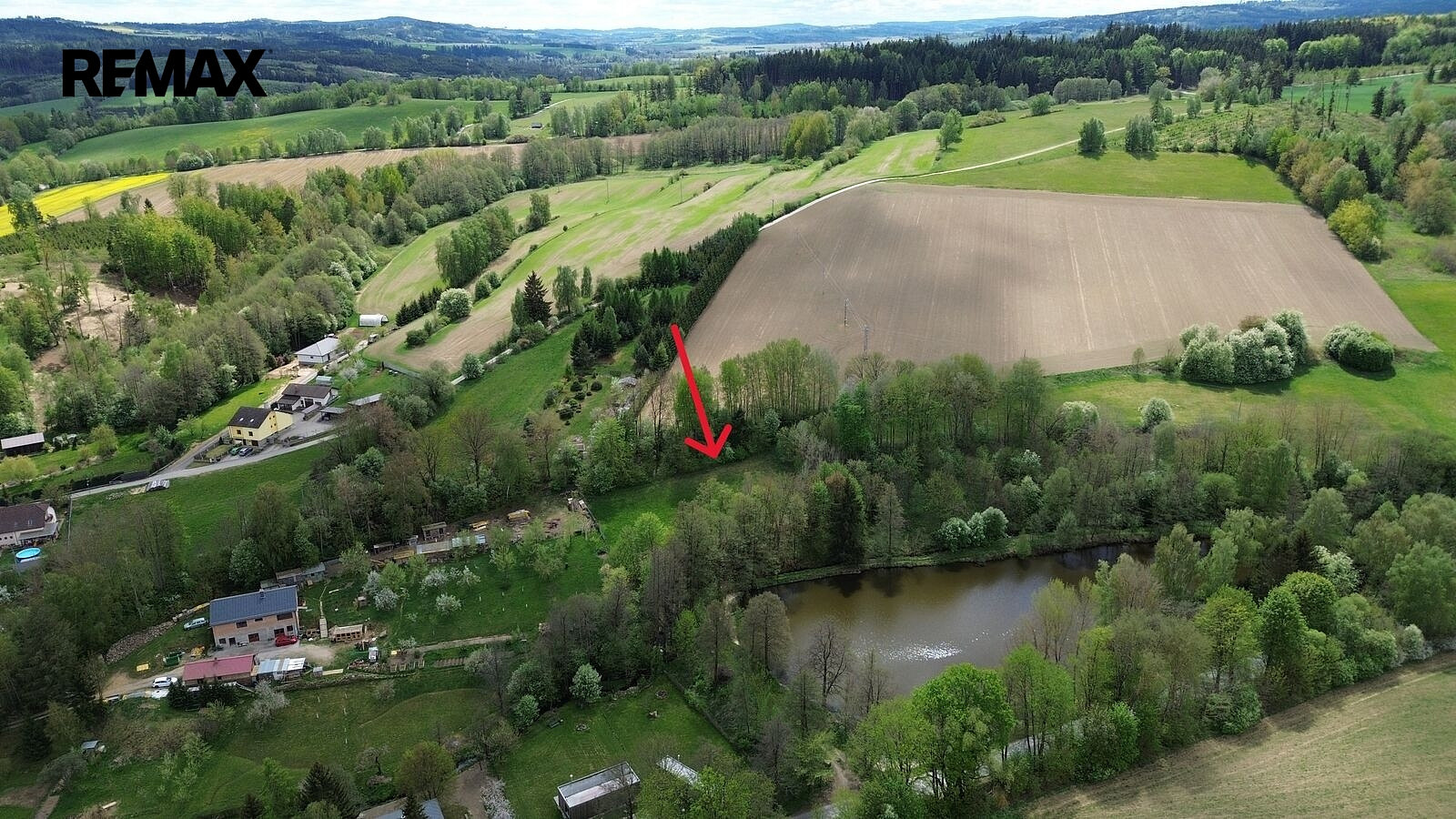 Prodej stavebního pozemku 4 954 m² – fotografie 3