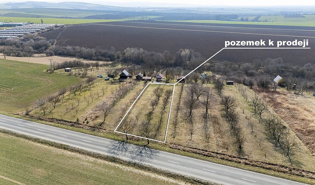 Prodej zahrady 1 280 m², Kunovice – náhled fotky 4