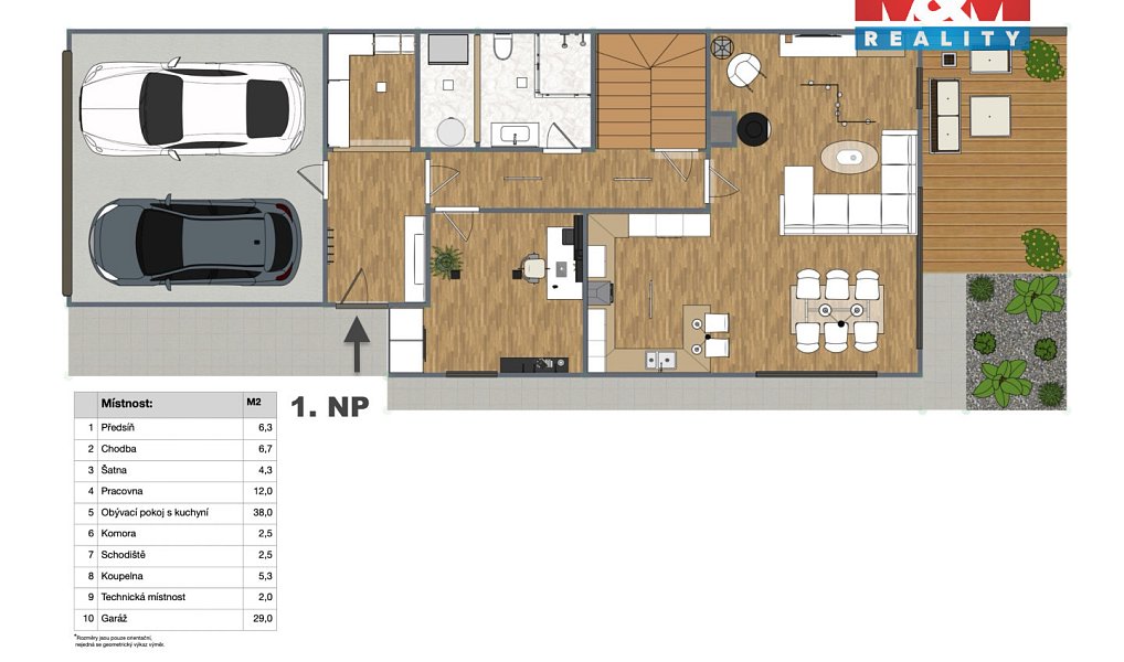 Prodej domu 219 m² s pozemkem 940 m², Velké Popovice – náhled fotky 19