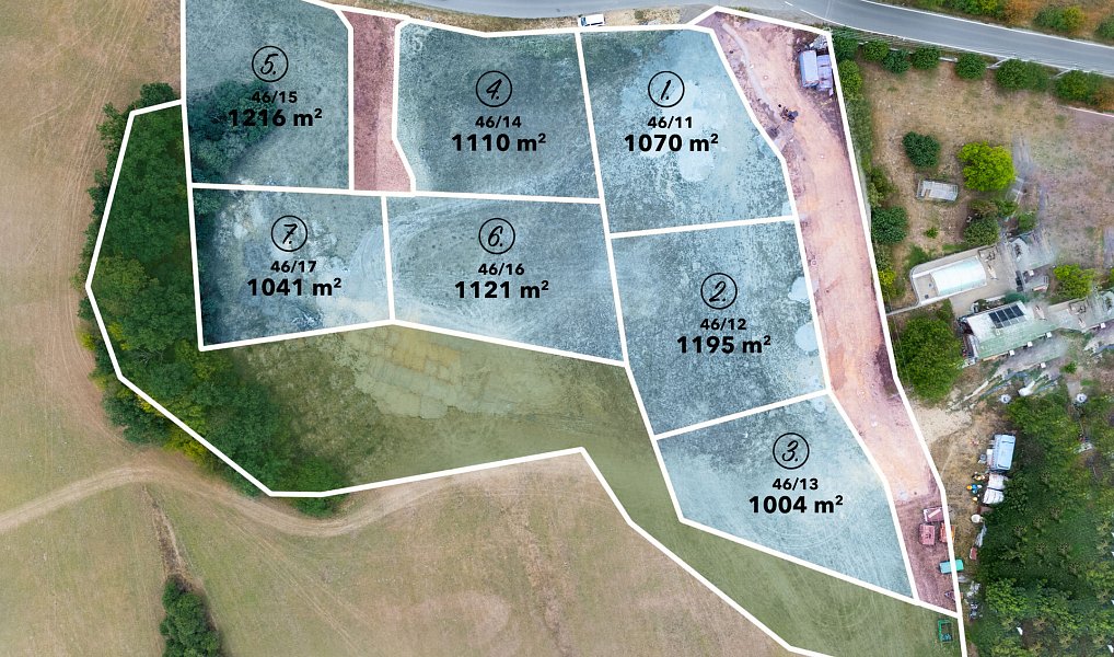 Prodej stavebního pozemku 1 121 m², Jílové u Prahy – fotka 1 z 18