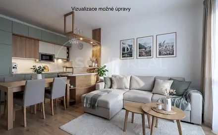 Prodej bytu 3+kk 60 m²