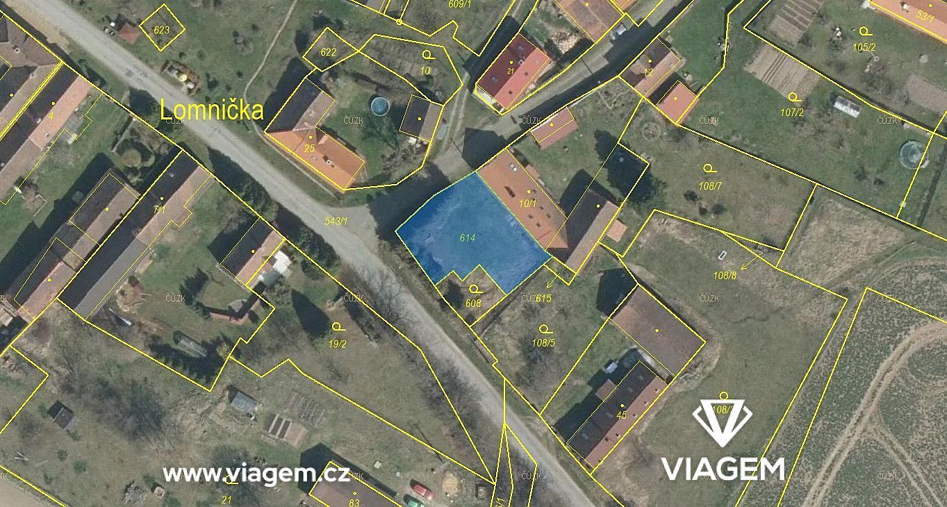 Prodej stavebního pozemku 76 m²