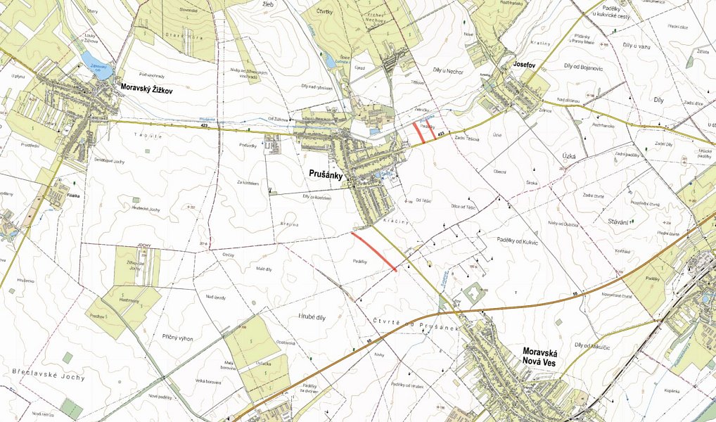 Prodej pole 8 579 m², Prušánky – náhled fotky 2