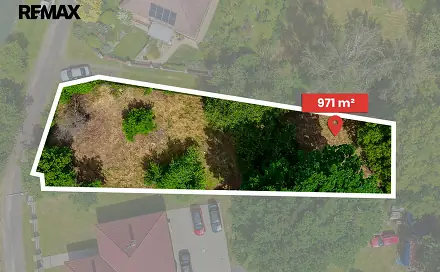Prodej stavebního pozemku 971 m², Chlístovice, okres Kutná Hora