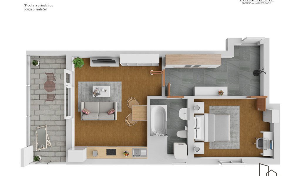 Prodej bytu 2+kk 51 m², Praha – náhled fotky 21