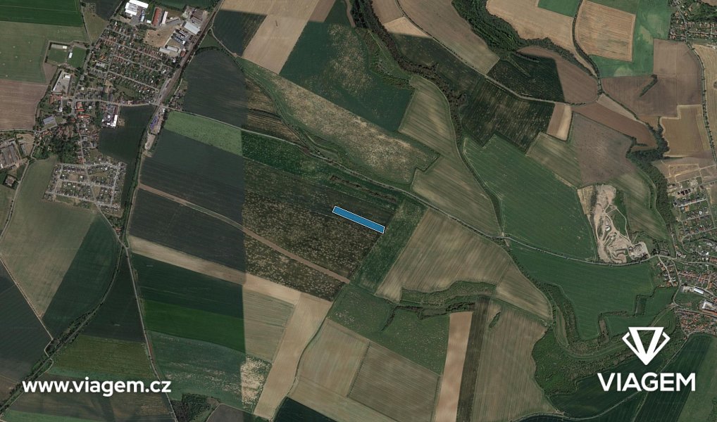 Prodej pole 1 517 m², Chotětov – náhled fotky 3