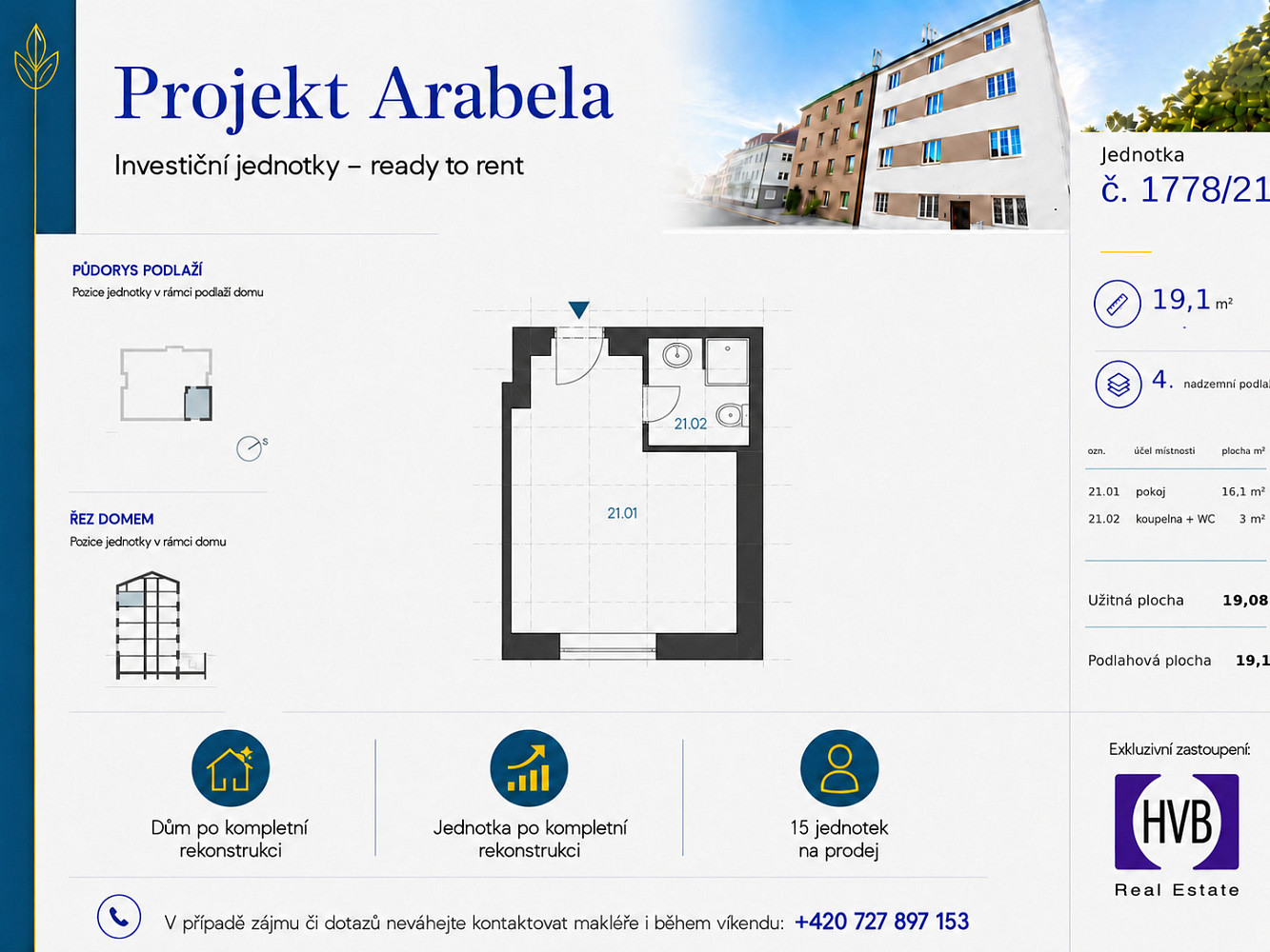 Prodej bytu 1+kk 19 m² — photo 4