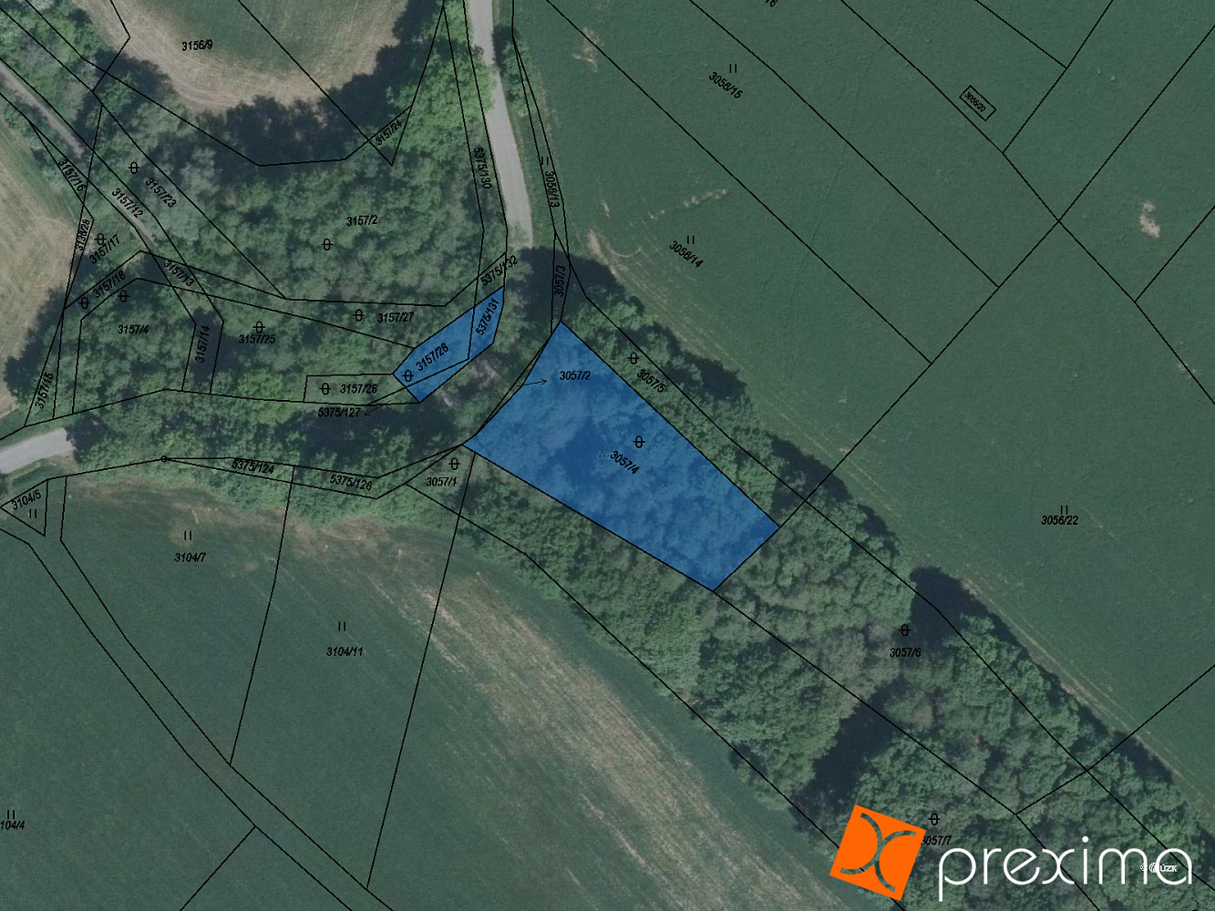 Prodej pozemku 728 m²