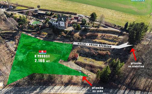Prodej stavebního pozemku 2 166 m², Ústí nad Orlicí - Oldřichovice
