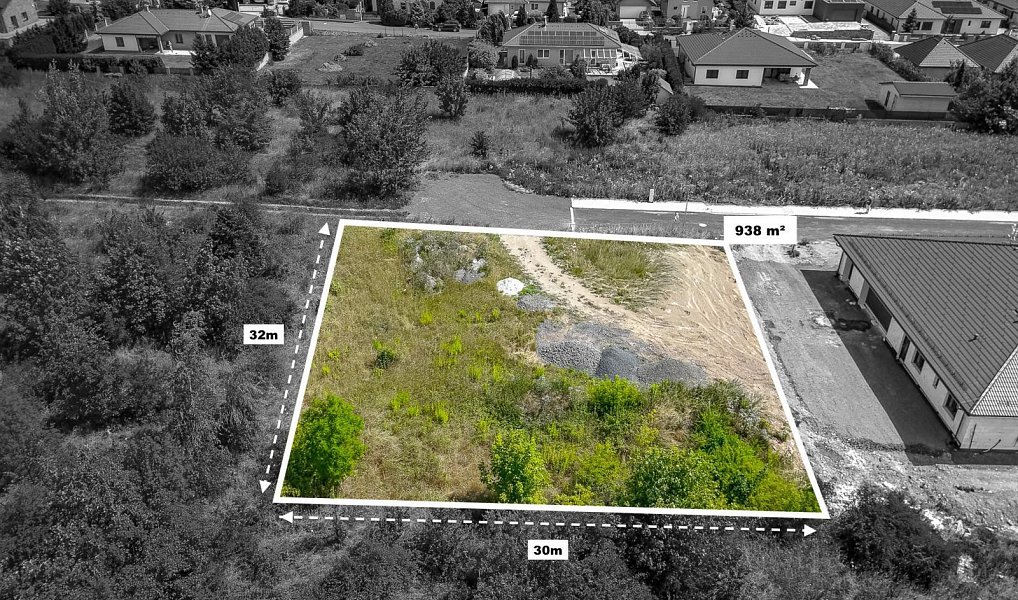 Prodej stavebního pozemku 938 m², Lom – náhled fotky 16