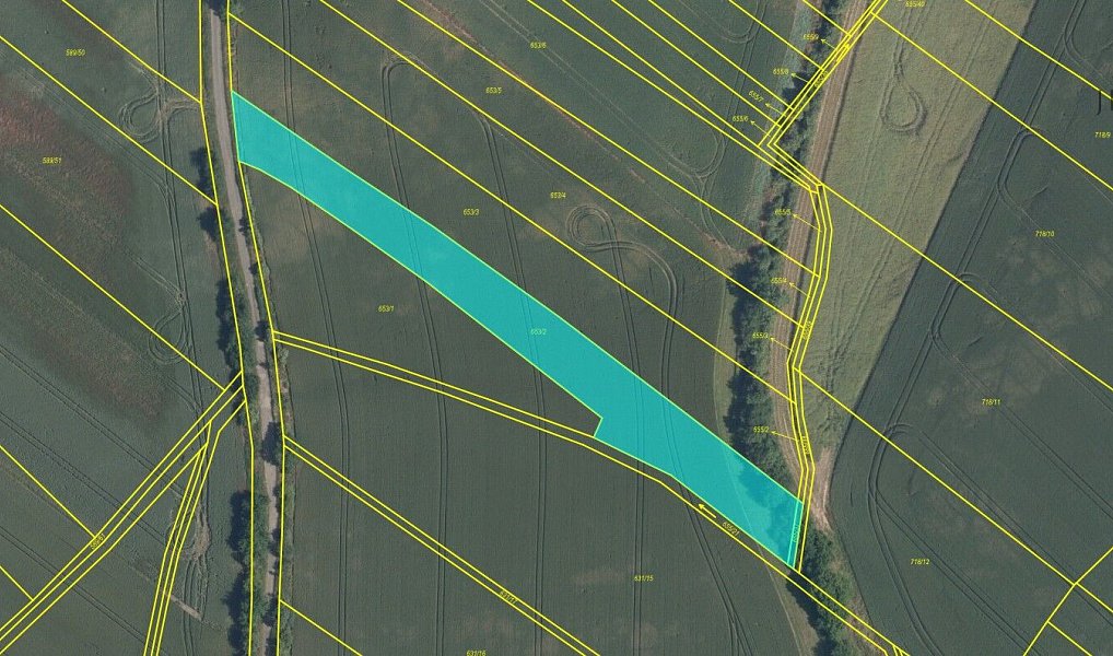 Prodej pole 9 088 m², Kostelec nad Labem – náhled fotky 3