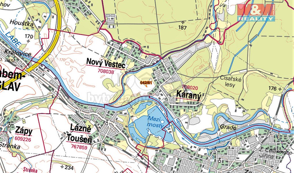 Prodej pole 105 m², Káraný – náhled fotky 4