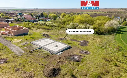 Prodej stavebního pozemku 847 m², Hrušovany, okres Chomutov