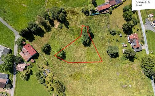 Prodej stavebního pozemku 1 236 m², Zámecká, Žacléř, okres Trutnov