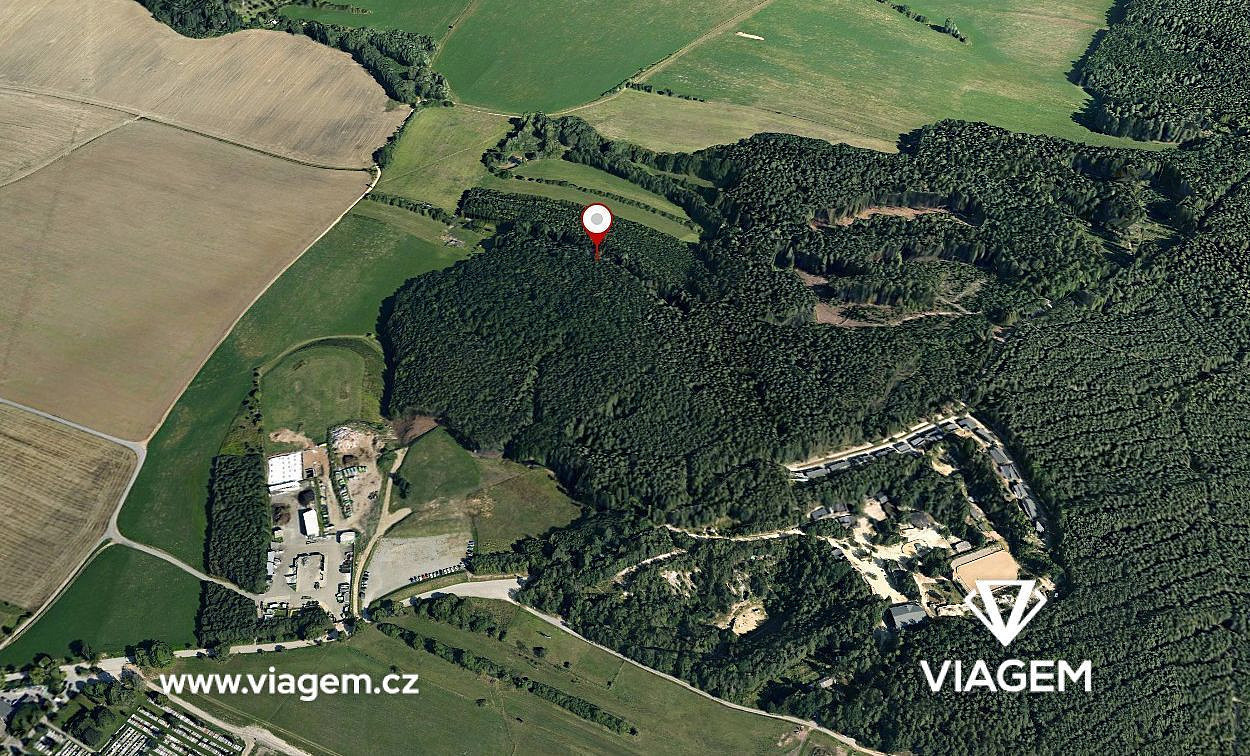 Les 2 263 m², Podíl 67 % o výměře 1 509 m² – pohled 5