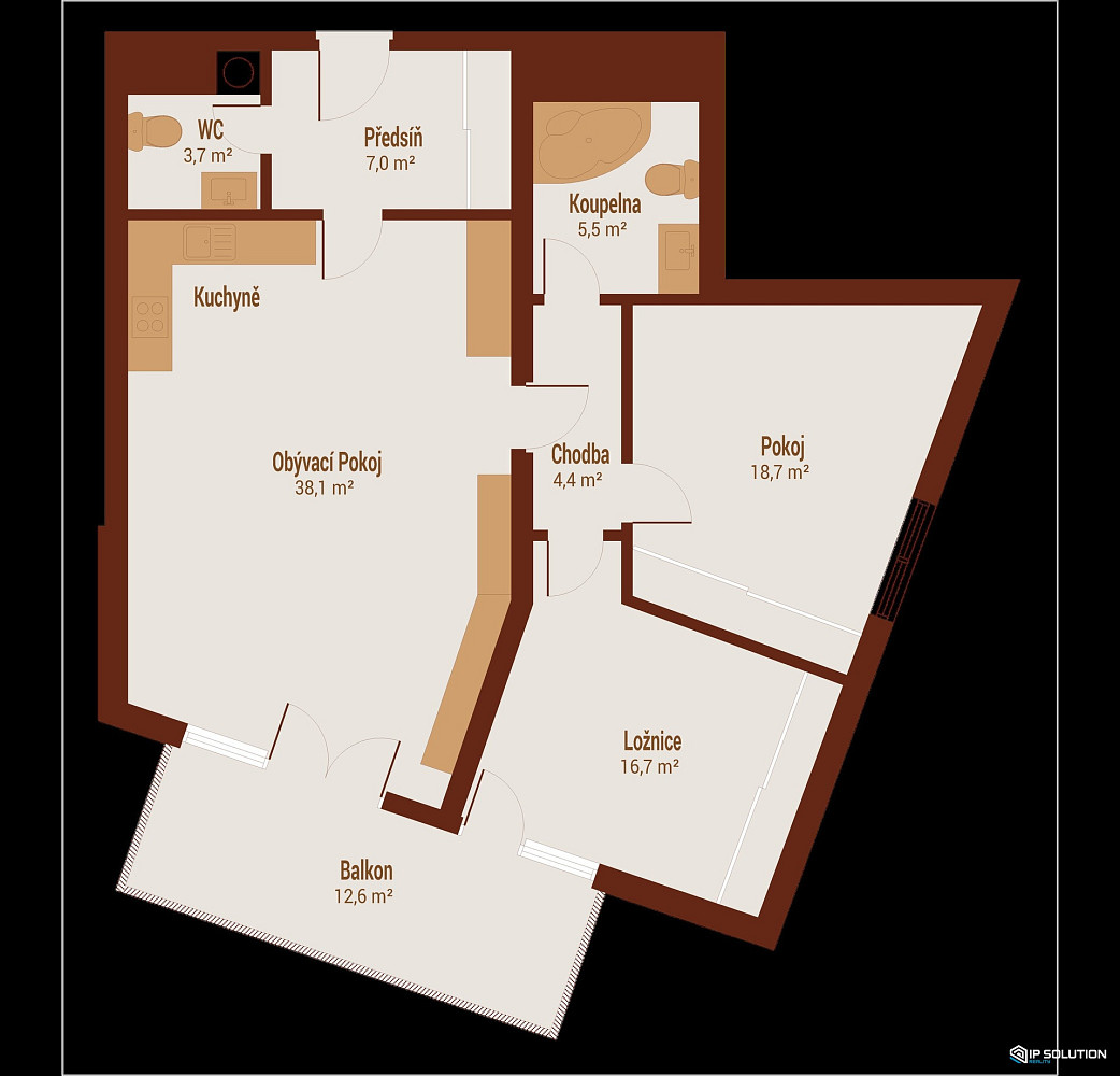 Prodej bytu 3+kk 102 m² — photo 4