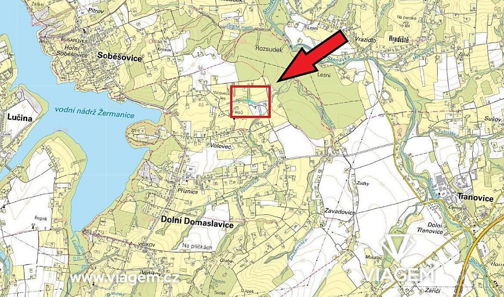 Prodej lesa 2 186 m², Dolní Domaslavice – náhled fotky 3