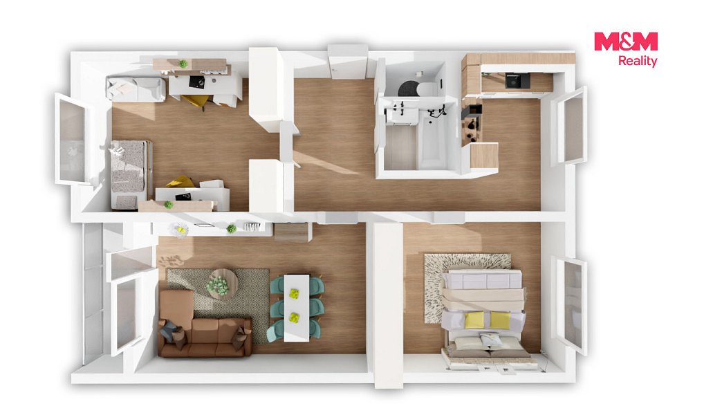 Prodej bytu 3+1 68 m², Karlovy Vary – náhled fotky 17