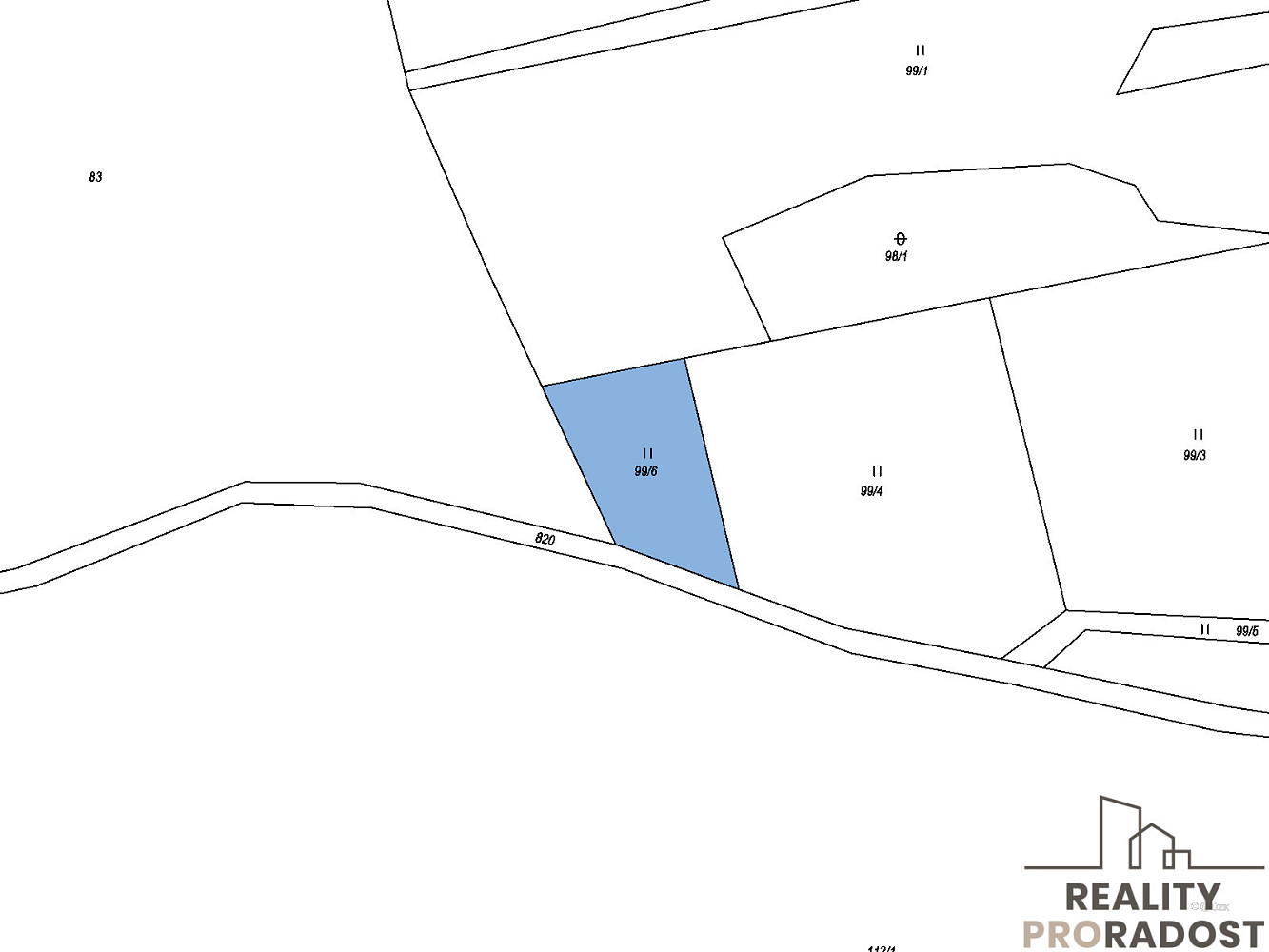 Prodej pozemku 670 m² – fotografie 2