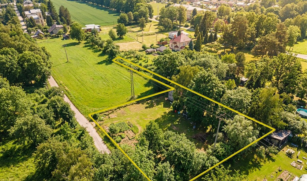 Prodej zahrady 1 649 m², Doubrava – fotka 1 z 6