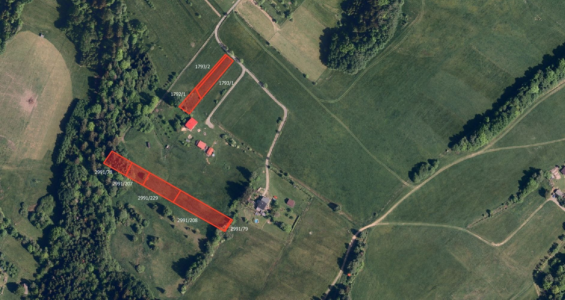 Prodej louky 4 953 m²