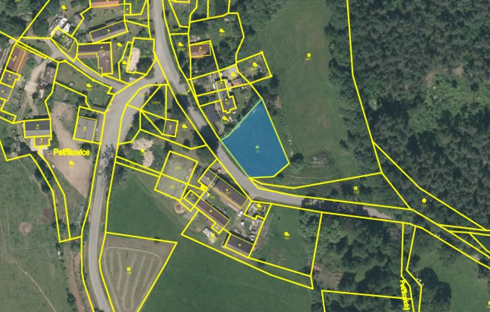 Prodej stavebního pozemku 1 280 m² – fotografie 3