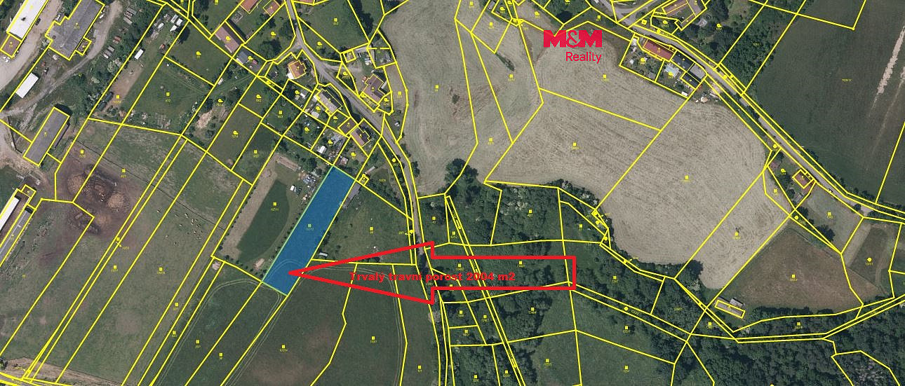 Prodej louky 2 004 m²