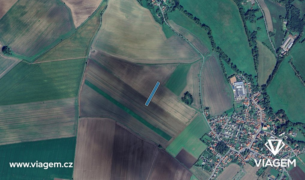 Prodej pole 459 m², Smidary – náhled fotky 3