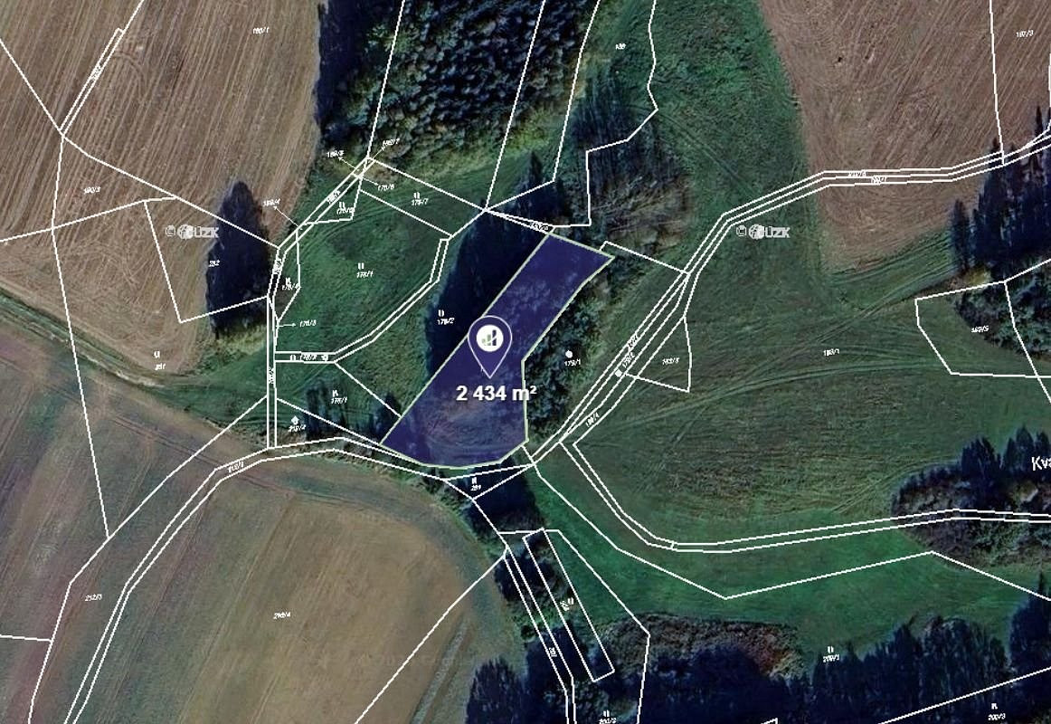 Prodej louky 487 m²