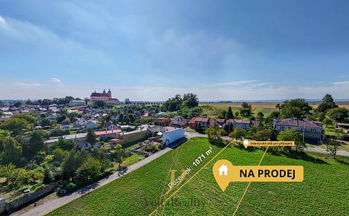 Prodej stavebního pozemku 1 071 m², Olomoucká, Dub nad Moravou, okres Olomouc