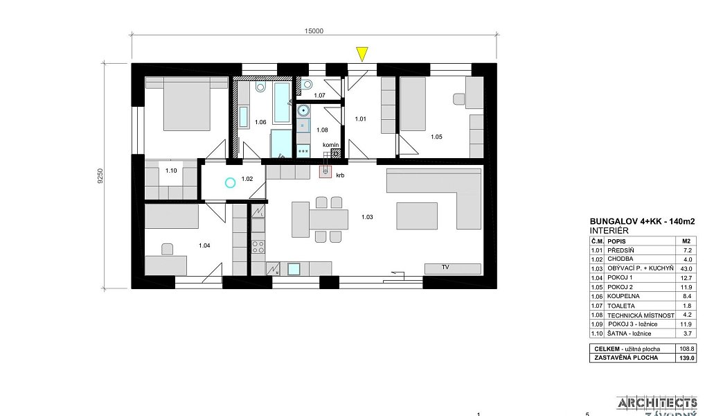 Prodej domu 139 m² s pozemkem 802 m², Vojkov – náhled fotky 6