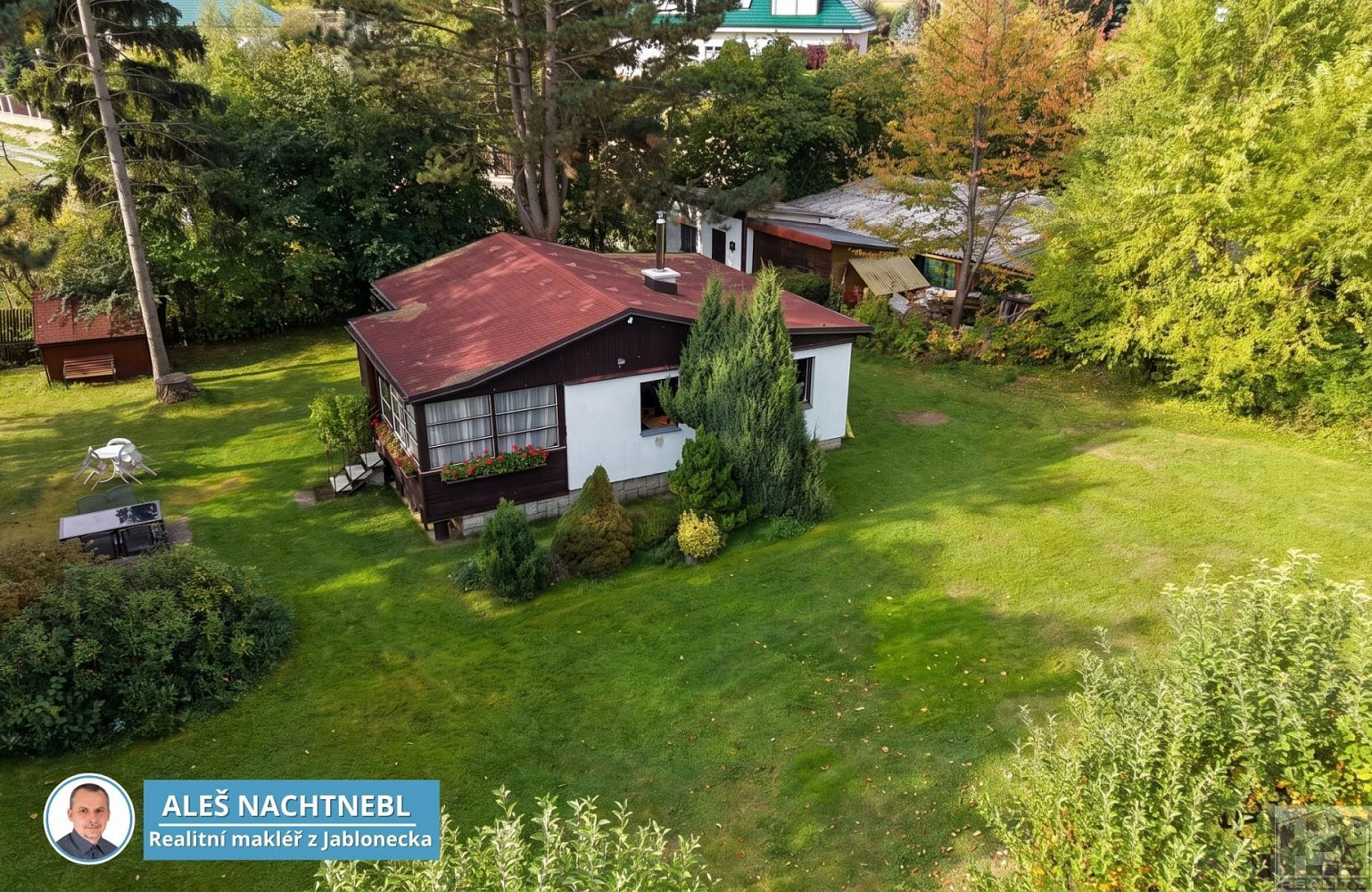 Prodej chaty/chalupy 52 m² s pozemkem 1 155 m²
