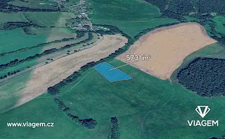 Prodej pole 477 m², Zdíkov, okres Prachatice