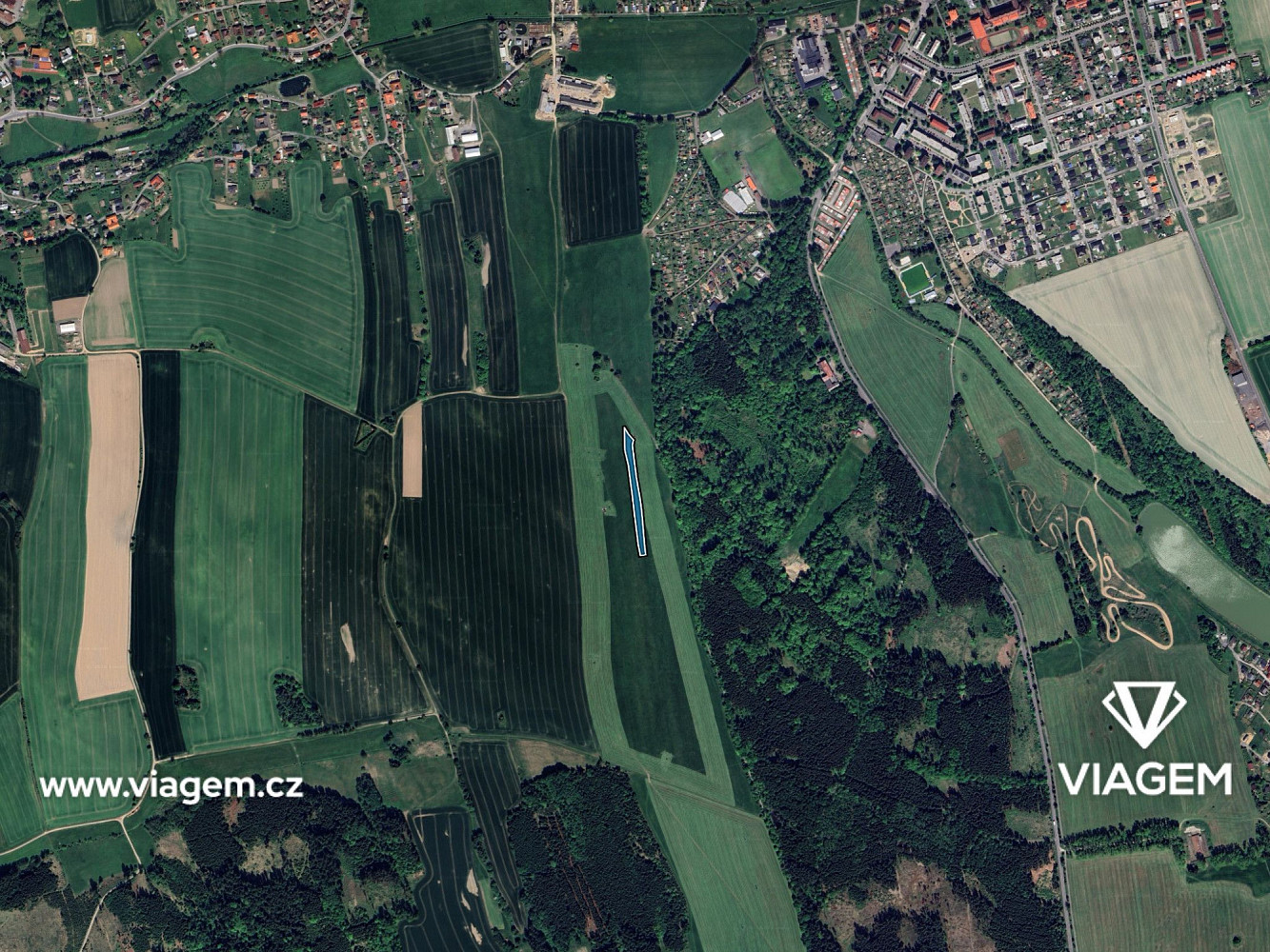 Prodej pole 3 639 m² – fotografie 3