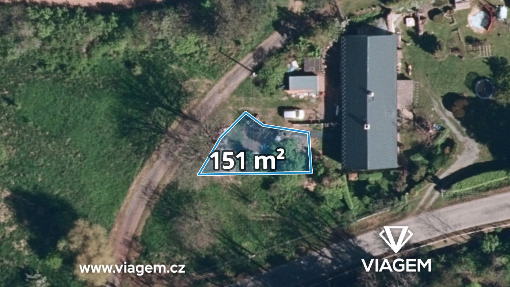 Prodej zahrady 151 m²