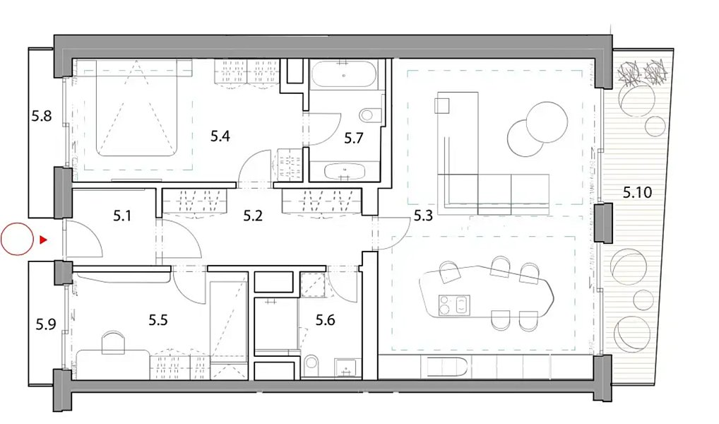 Prodej bytu 3+kk 117 m², Praha – náhled fotky 7
