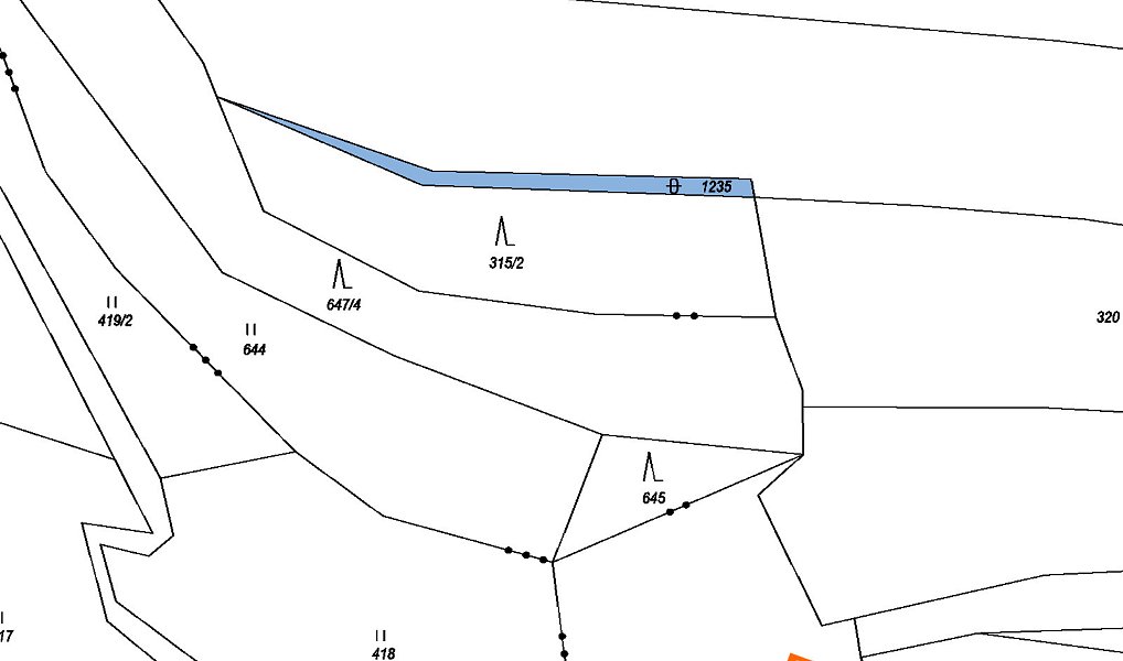 Prodej komerčního pozemku 142 m², Ostředek – náhled fotky 2