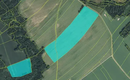 Prodej pole 96 487 m², Úštěk - Kalovice, okres Litoměřice