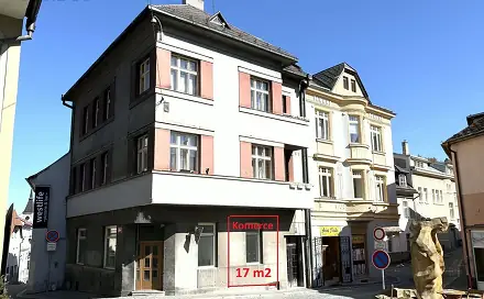 Pronájem obchodních prostor 17 m², Kostelní, Vimperk - Vimperk I, okres Prachatice