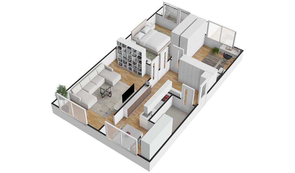 Prodej bytu 3+1 73 m², Rebešovice – náhled fotky 23