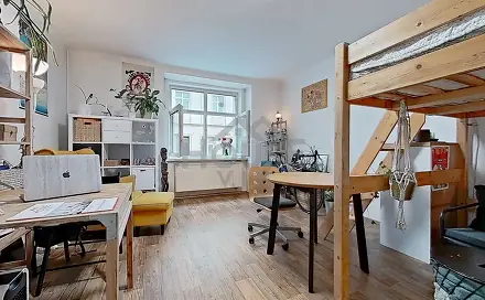 Prodej bytu 1+1 32 m², Andrštova, Praha 8 - Libeň