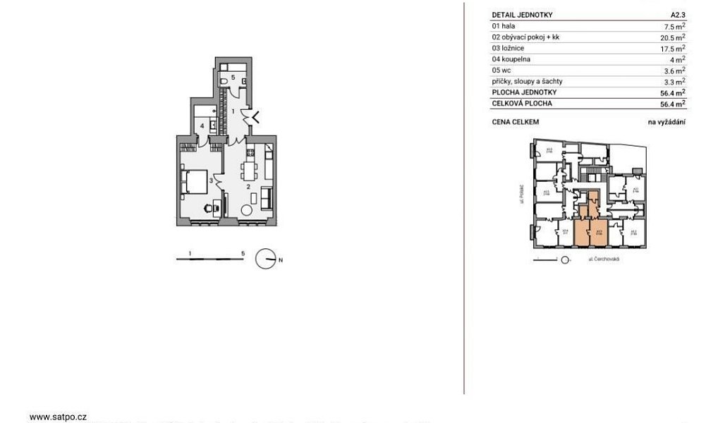 Prodej bytu 2+kk 56 m², Praha – náhled fotky 10