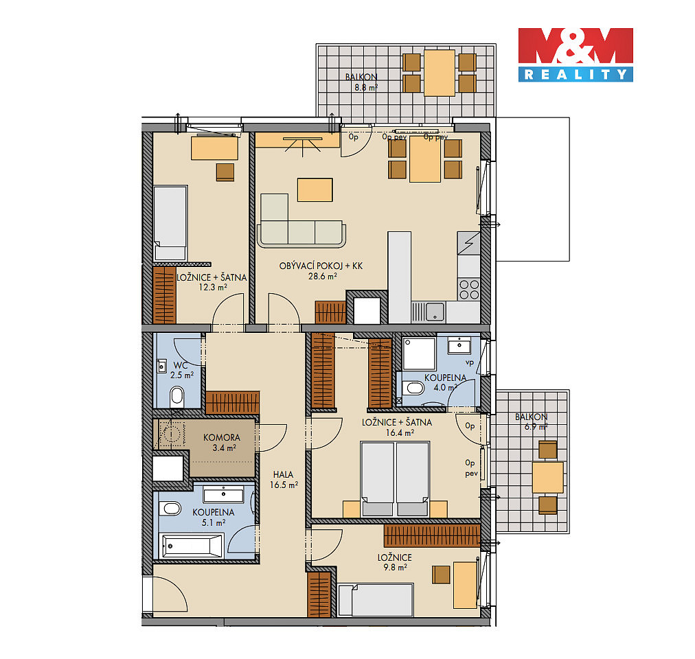 Prodej bytu 4+kk 107 m² — photo 2