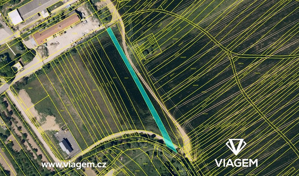 Prodej stavebního pozemku 1 194 m², Jalubí – náhled fotky 2