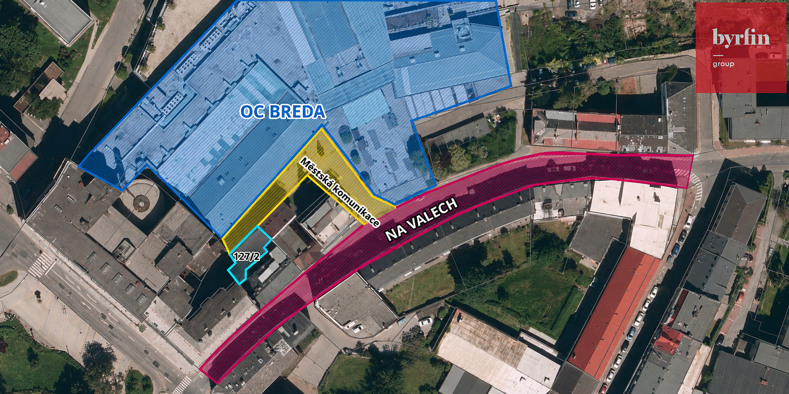 Prodej stavebního pozemku 132 m²