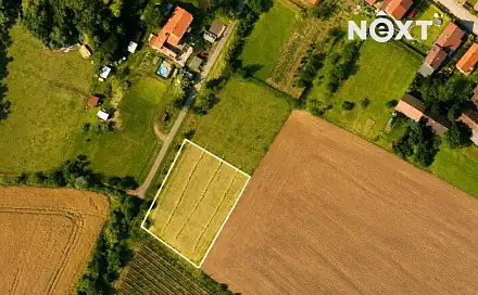 Prodej stavebního pozemku 2 173 m², Milostín