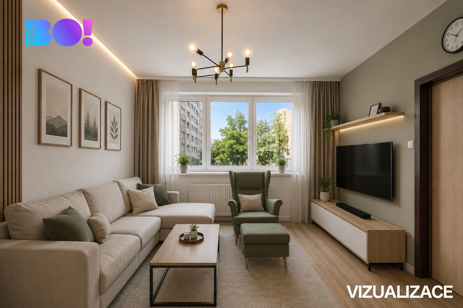Prodej bytu 3+1 62 m²
