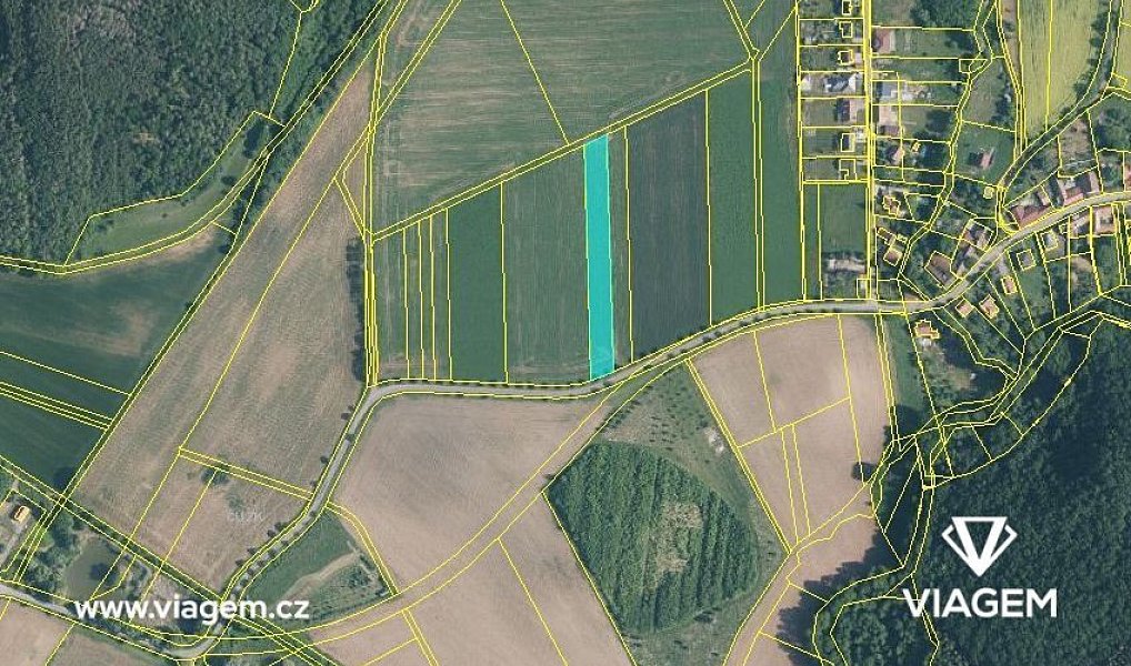 Prodej pole 283 m², Všechovice – náhled fotky 3