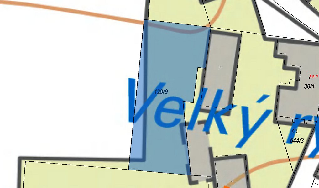 Prodej komerčního pozemku 136 m², Černuc – náhled fotky 3
