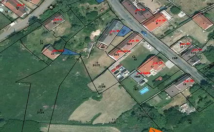 Prodej lesa 942 m², Velká Chmelištná, okres Rakovník